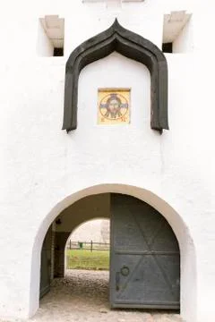 Kremlin in the city of Pskov. Stock Photos