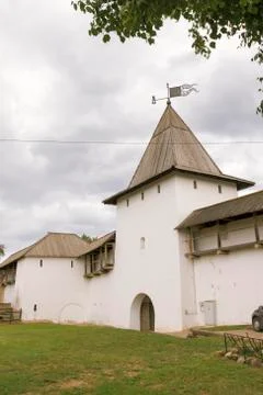 Kremlin in the city of Pskov. Stock Photos