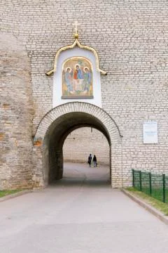 Kremlin in the city of Pskov. Stock Photos