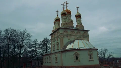 Kremlin of the city of Ryazan Stock Footage 73834654