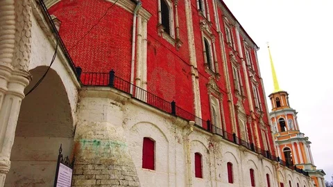 Kremlin of the city of Ryazan Stock Footage 73853191