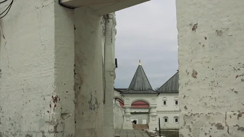 Kremlin of the city of Ryazan Stock Footage 73853271
