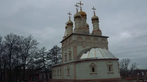 Kremlin of the city of Ryazan Stock Footage 73853399