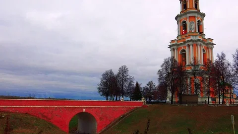 Kremlin of the city of Ryazan Stock Footage 73853440