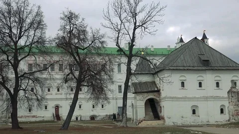 Kremlin of the city of Ryazan Stock Footage 75398550