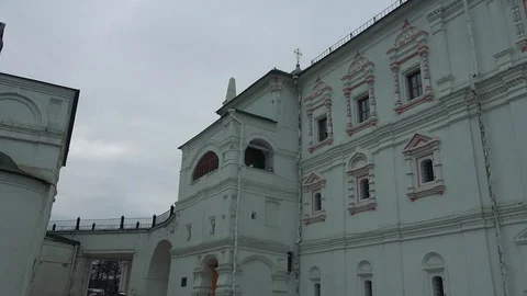 Kremlin of the city of Ryazan Stock Footage 75398559