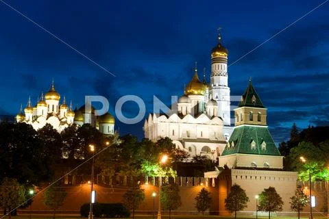 Kremlin close up Stock Photos