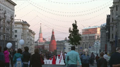 Kremlin in the evening 動画素材 42902809