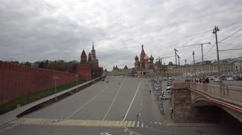 Kremlin in Moscow Stock Footage 62545617