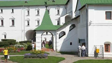 Kremlin in Suzdal 库存影片 10573249
