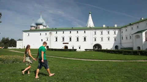 Kremlin in Suzdal 库存影片 10573368