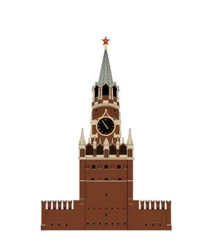 Kremlin tower Ilustración de archivo
