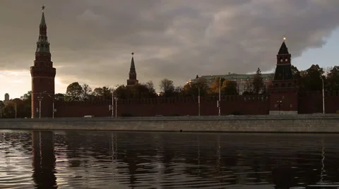 Kremlin view  2 Stock Footage 900962