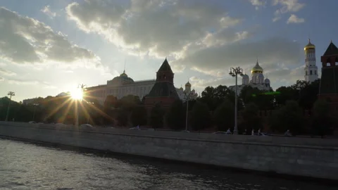 Kremlin view from the moscow river 動画素材 146722351