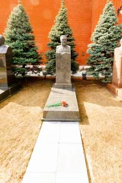 Kremlin Wall Necropolis Stock Photos