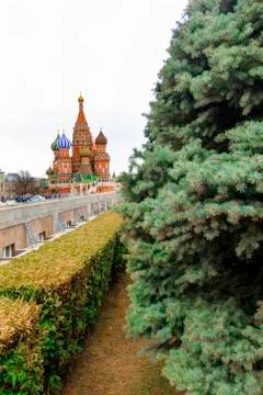 Kremlin Wall Necropolis Stock Photos