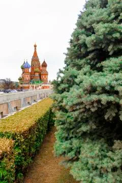 Kremlin Wall Necropolis Stock Photos