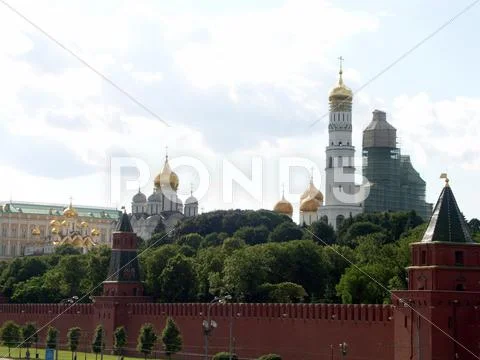 Kremlin wall Stock Photos