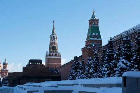 Kremlin in Winter Sunlight Foto stock