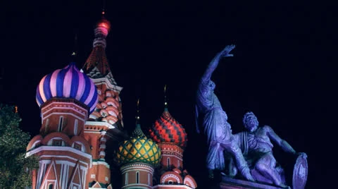 KremlinNight Stock Footage 23724140