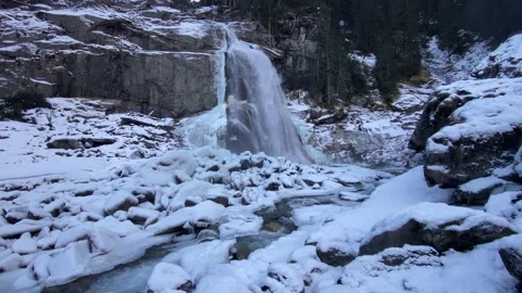 Krimml waterfall (Austria) Stock Footage 152651247