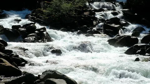 Krimml Waterfalls Stock Footage 126774518