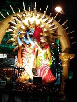KRISH RAADHA Foto stock