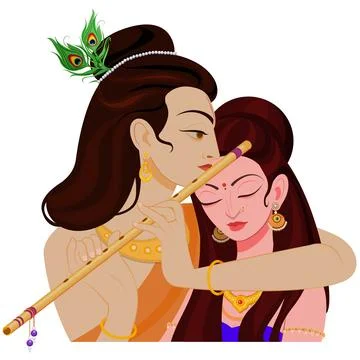 Krishna Stock Illustration