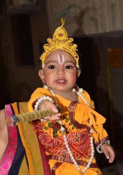 Krishna Janmashtami Stock Photos