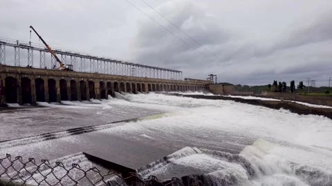 Krishna Raja Sagar Dam Built Over 2 Cent... | Stock Video | Pond5