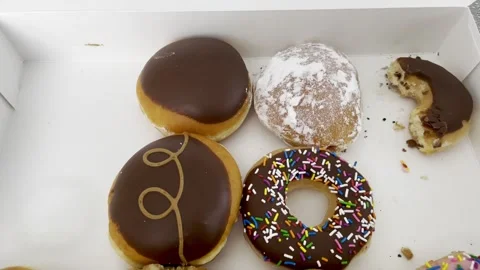 Krispy Kreme Donuts Stock-Footage 243323838