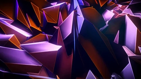 Kristallfluss Looping Animation Stock Footage 73645028