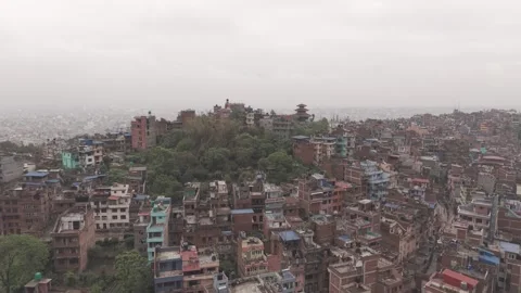 Kritipur settlement Stock Footage 334372323