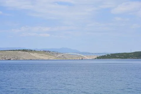 Krk Bridge Stock Photos