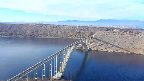 Krk Island bridge 動画素材 104039086