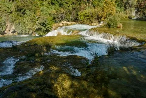 Krka waterfall Stock Photos