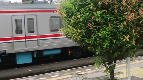 KRL Commuter Line Stock Footage 210226695