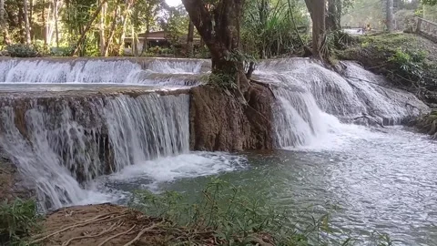 KroengKrawiaWaterfall01 Stock Footage 322052040