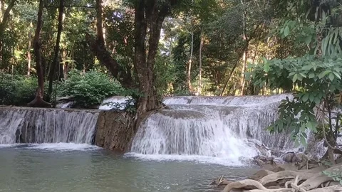 KroengKrawiaWaterfall06 Video stock 322052070