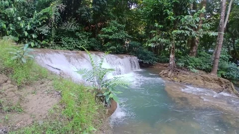 KroengKrawiaWaterfall13 Stock Footage 322052051