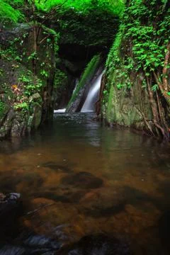 Krok E Dok Waterfall Stock Photos