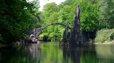 Kromlauer Park Stock Footage 65186560