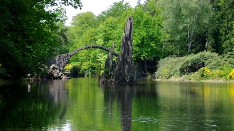 Kromlauer Park Stock Footage 69899362