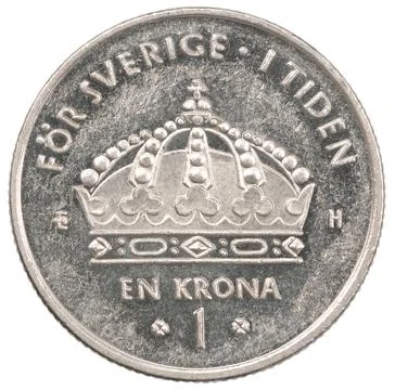 Krona coin Stock Photos