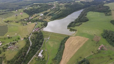 Krupina lake Stock Footage 165415133