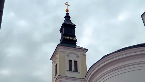 Krusedol Monastery in Krusedol, Serbia. Video stock 167861653