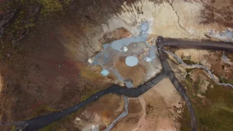 Krýsuvík, Iceland 動画素材 213866743