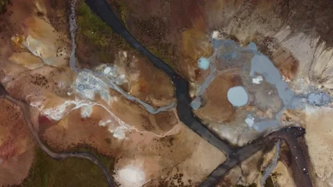 Krýsuvík, Iceland Video stock 213868650