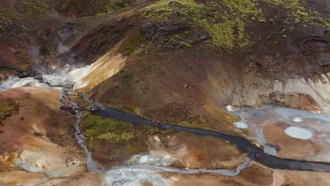 Krýsuvík, Iceland 動画素材 213870069