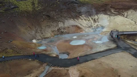 Krýsuvík, Iceland 動画素材 213871463